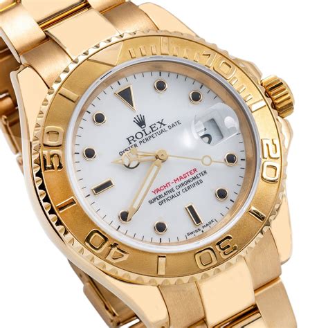 rolex yacht master gold|all gold rolex yacht master.